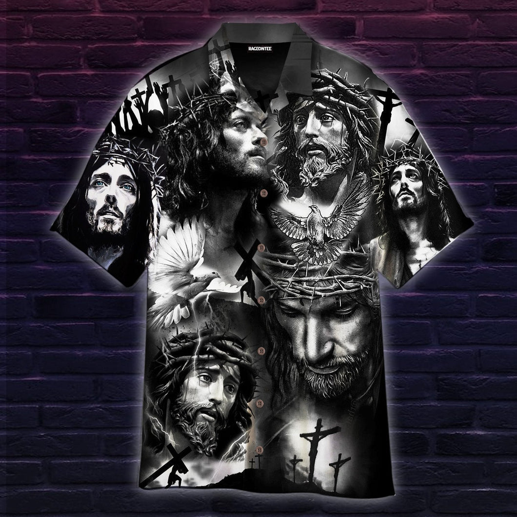 In The Darkest Hour Found Jesus Hawaiian Shirt For Men Women