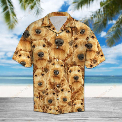Irish Terrier Brown Nice Design Hawaiian Shirt For Men Women