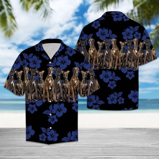 Italian Greyhound Blue Amazing Design Hawaiian Shirt For Men Women