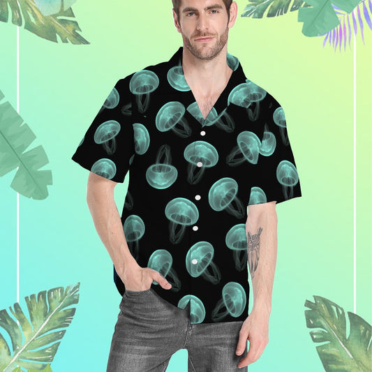 Jellyfish Hawaiian Shirt For Men Women