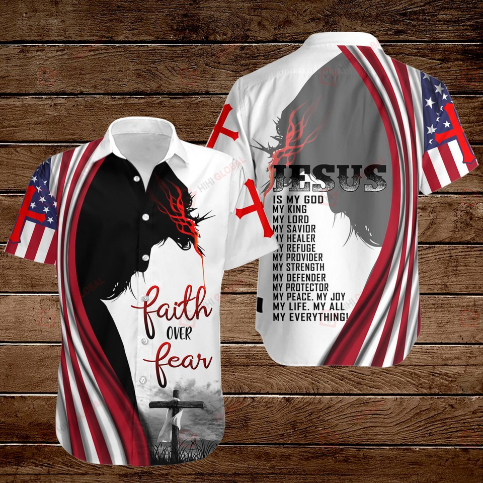 Jesus Hawaiian Shirt For Men Women