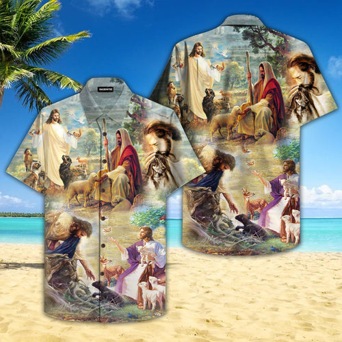 Jesus Saves Animals Hawaiian Shirt For Men Women