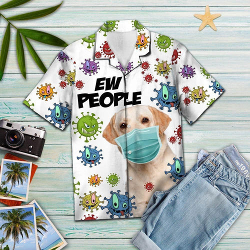 Labrador Retriever Ew People Colorful Nice Design Hawaiian Shirt For Men Women