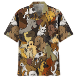 List Of Golden Retriever Dog Hawaiian Shirt For Men Women