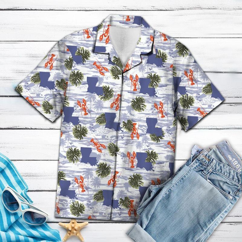 Louisiana Summer Hawaiian Shirt For Men Women