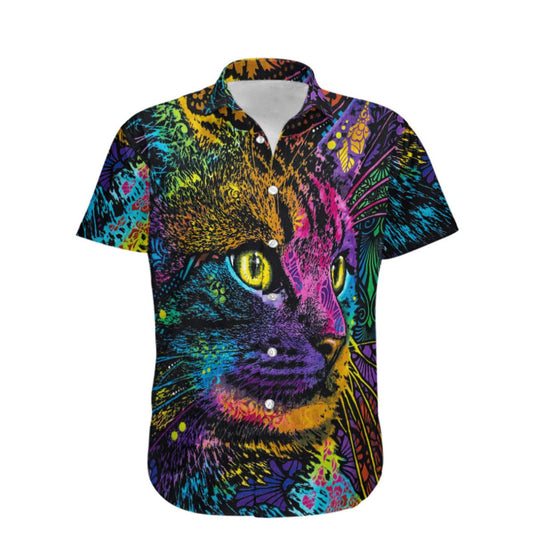 Love Cat Hawaiian Shirt For Men Women