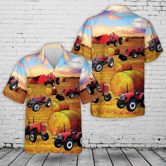Mahindra Tractors Usa Hawaiian Shirt For Men Women