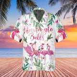 Merry Flamingo On Christmas Day Hawaiian Shirt For Men Women