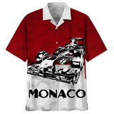 Monaco Formula Car Racing Hawaiian Shirt For Men Women