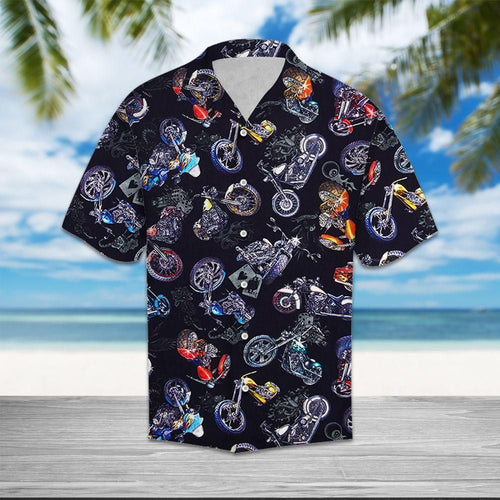 Motorbike Group Multicolor Awesome Design Hawaiian Shirt For Men Women