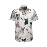 Naughty French Bulldog Hawaiian Shirt For Men Women