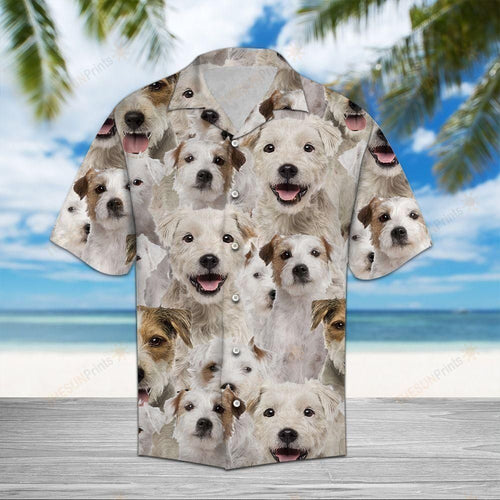 Parson Russell Terrier Gray Amazing Design Hawaiian Shirt For Men Women