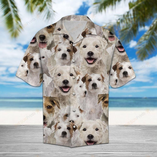 Parson Russell Terrier Gray Amazing Design Hawaiian Shirt For Men Women