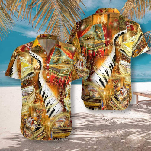 Piano Is My Passion Hawaiian Shirt For Men Women