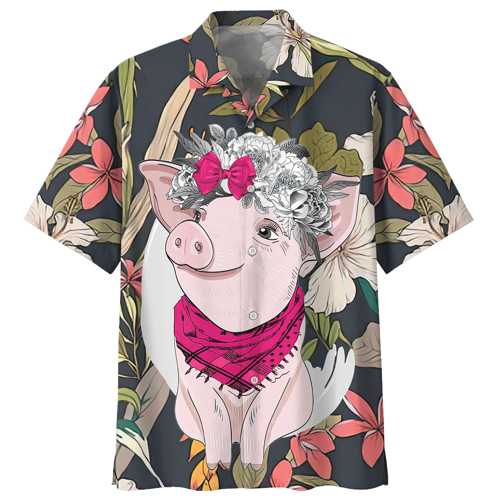 Pig Hawaiian Shirt Clothing Royal For Men Women