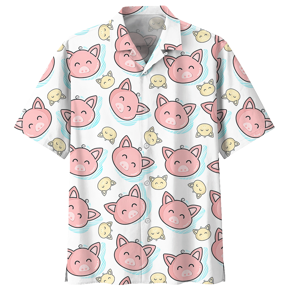 Pig Hawaiian Shirt Clothing For Men Women