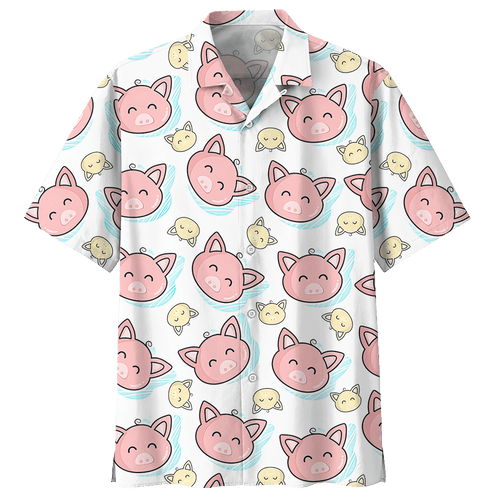 Pig Hawaiian Shirt Clothing For Men Women