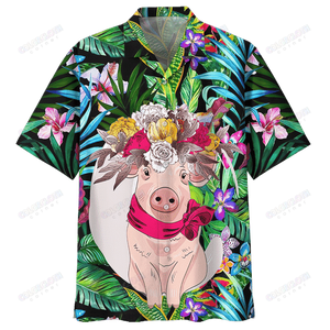 Pig Hawaiian Shirt For Men Women
