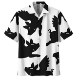 Pig Hawaiian Shirt Black For Men Women