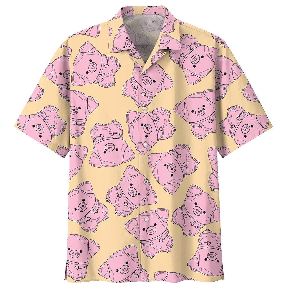 Pig Hawaiian Shirt Royal For Men Women