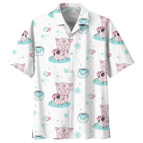 Pig Hawaiian Shirt For Men Women