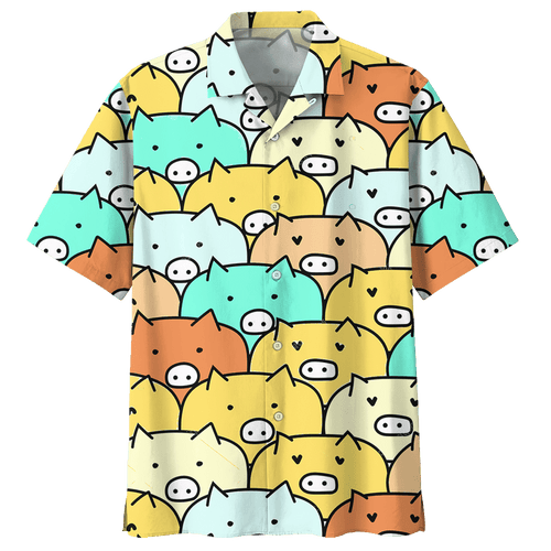 Pig Hawaiian Shirt For Men Women