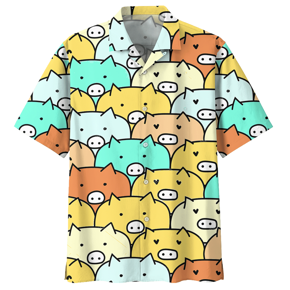 Pig Hawaiian Shirt For Men Women