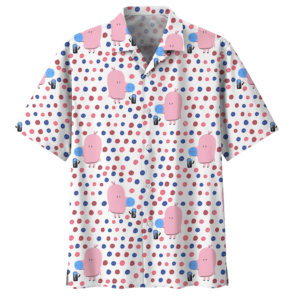 Pig Hawaiian Shirt Black For Men Women