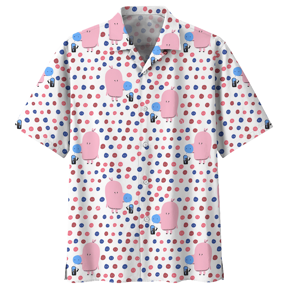 Pig Hawaiian Shirt Black For Men Women