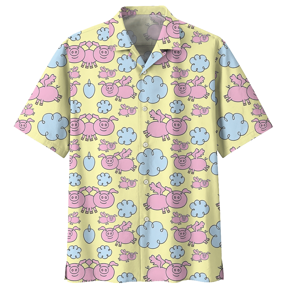 Pig Hawaiian Shirt For Men Women