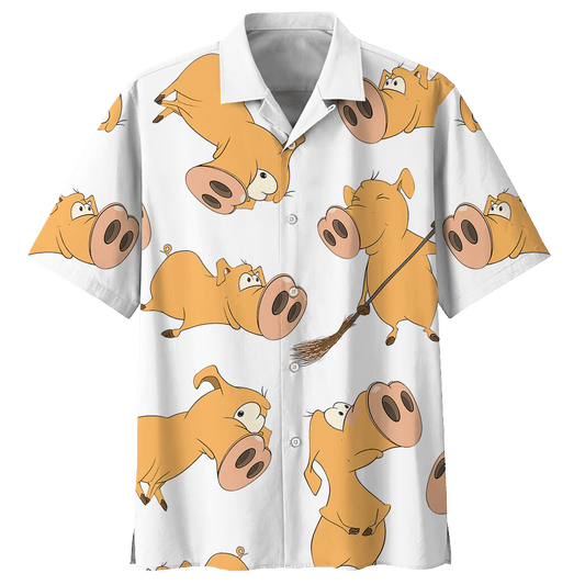 Pig Hawaiian Shirt For Men Women