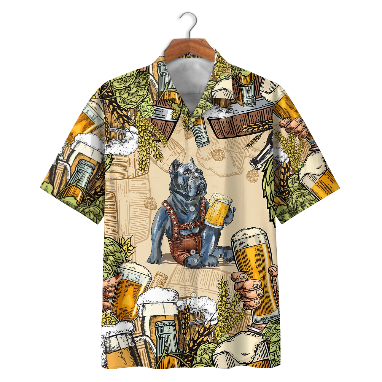 Pitbull Beer Hawaiian Shirt For Men Women