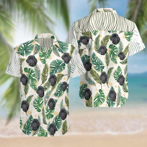 Portuguese Water Dog Green Awesome Hawaiian Shirt For Men Women