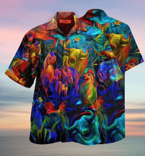 Proud Farmer Hawaiian Shirt For Men Women