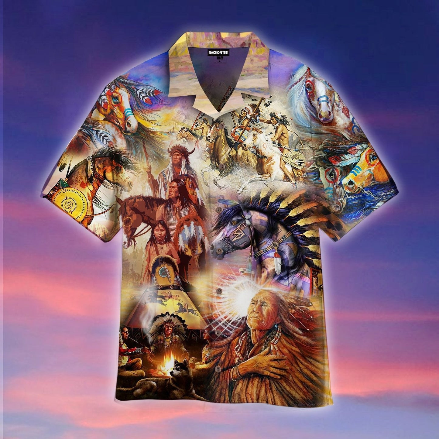 Proud Papa Son Hawaiian Shirt For Men Women