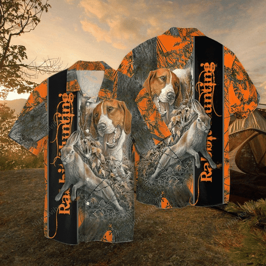 Rabbit Hunting Hawaiian Shirt For Men Women