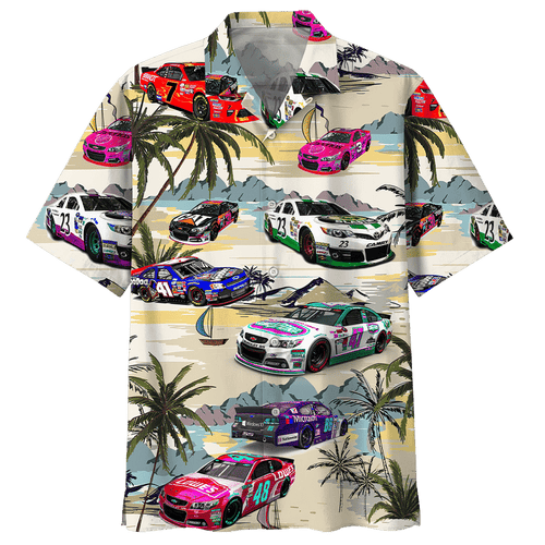 Racing Car Hawaiian Shirt For Men Women