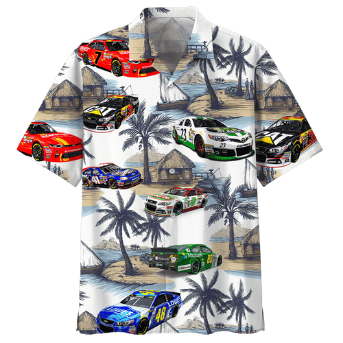 Racing Car Hawaiian Shirt For Men Women