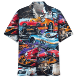 Racing Car Hawaiian Shirt For Men Women