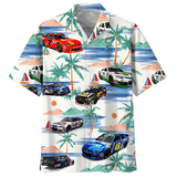 Racing Car Hawaiian Shirt For Men Women