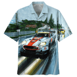 Racing Car Hawaiian Shirt For Men Women