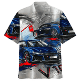 Racing Car Hawaiian Shirt For Men Women