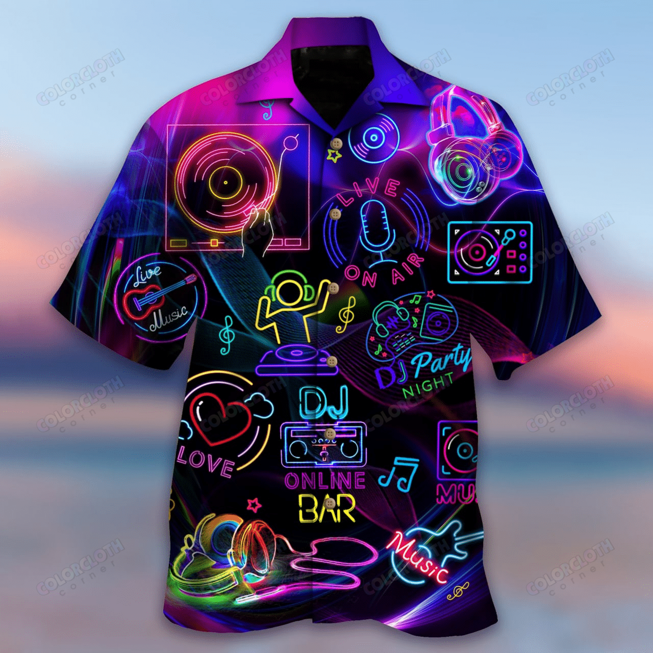 Rock Hawaiian Shirt For Men Women