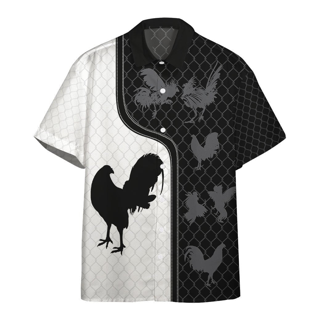Rooster Hawaiian Shirt For Men Women