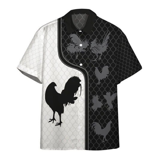 Rooster Hawaiian Shirt For Men Women