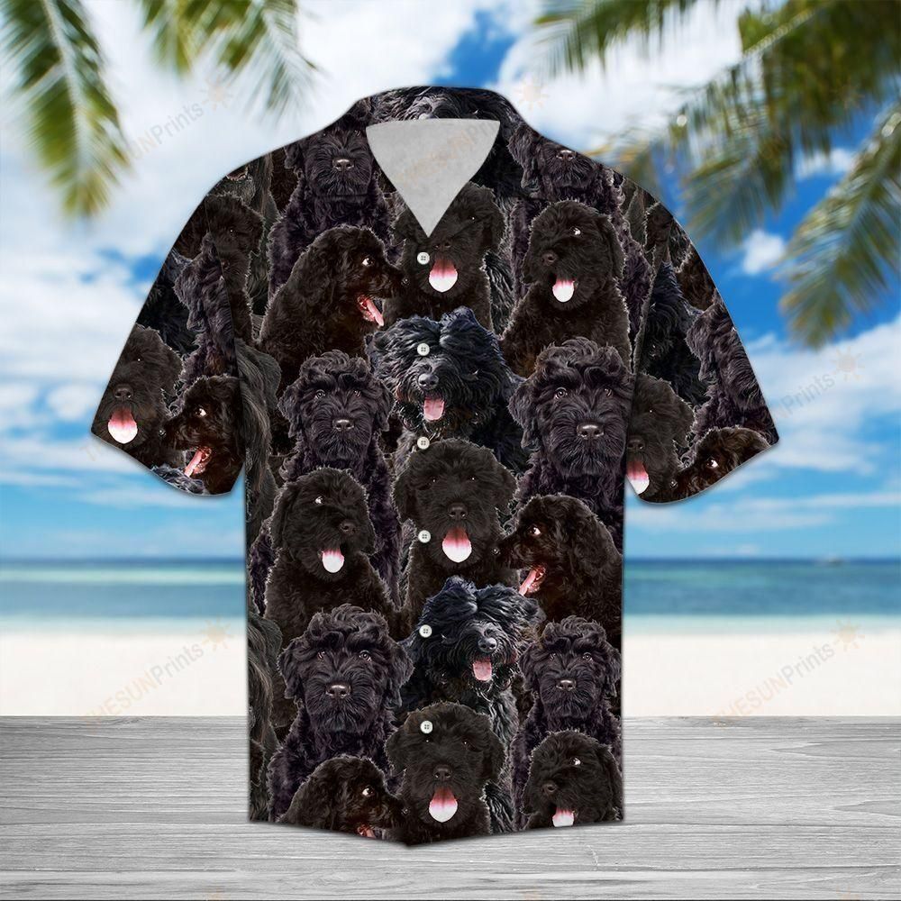 Russian Terrier Black Best Design Hawaiian Shirt For Men Women