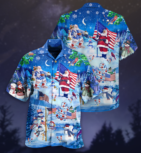 Santa Clause Hawaiian Shirt For Men Women