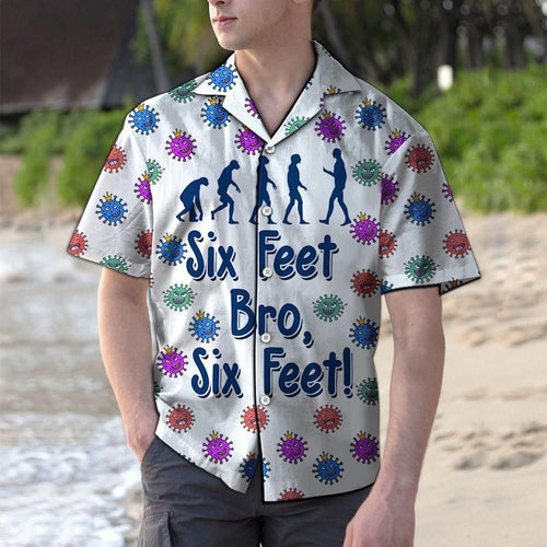 Six Feet Bro Multicolor Awesome Design Hawaiian Shirt For Men Women