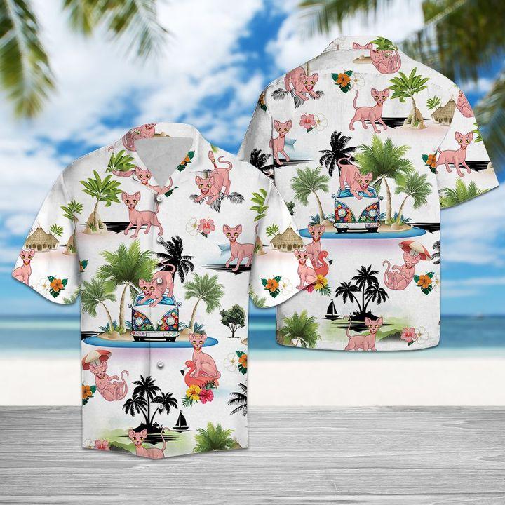 Sphynx Vacation Hawaiian Shirt
