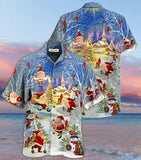 Stay Cool Santa Claus Hawaiian Shirt